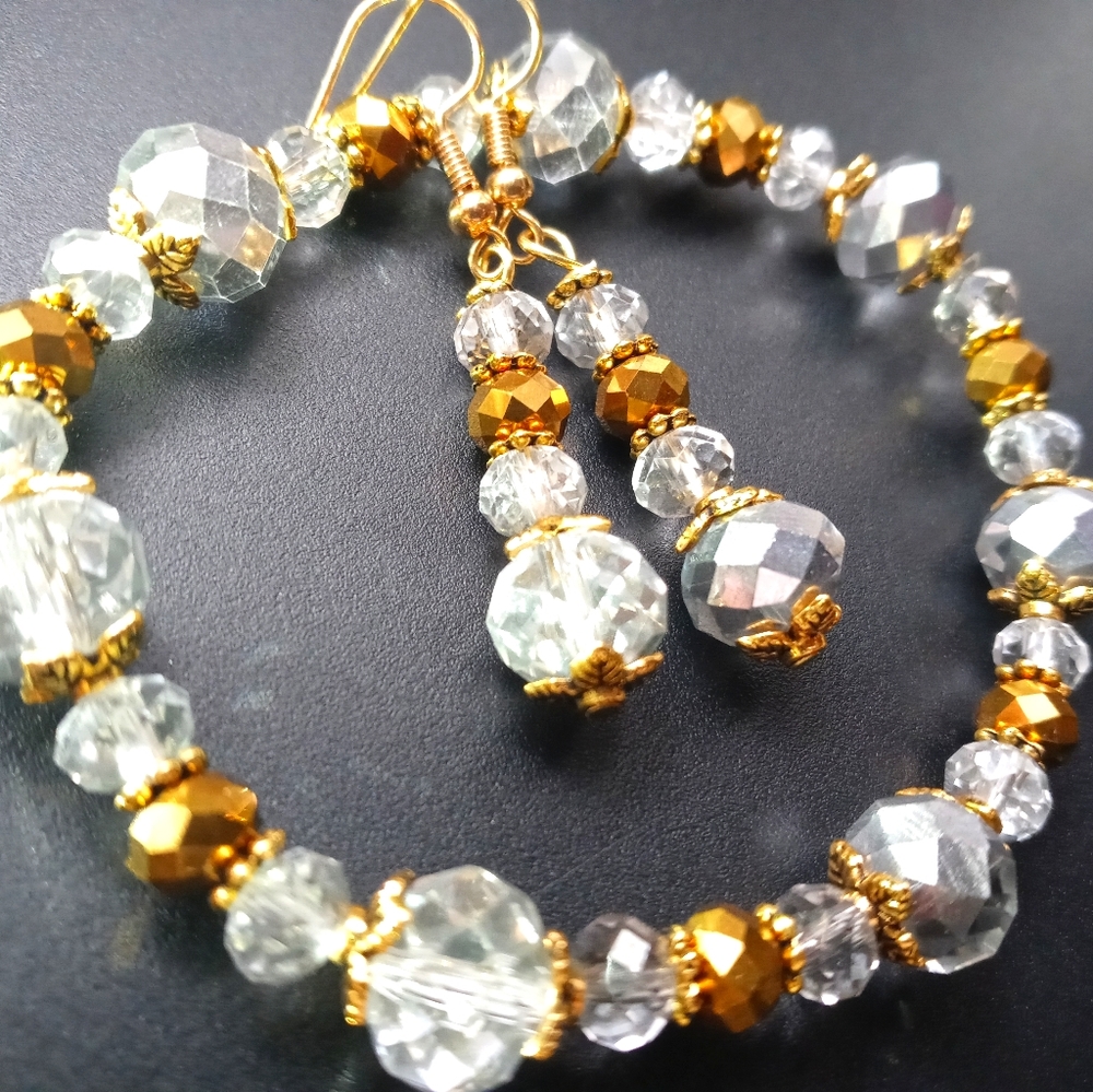 Silver and gold set